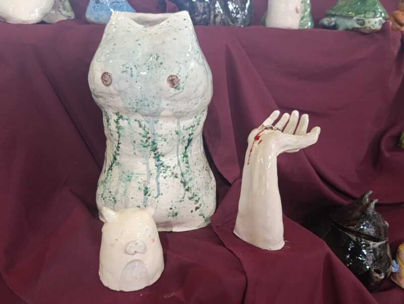 Jóvenes del B.O.P. N.º 9 muestran su talento en la Muestra Anual de Artes y Cerámica 32 muestra anual BOP 9 14 - 31
