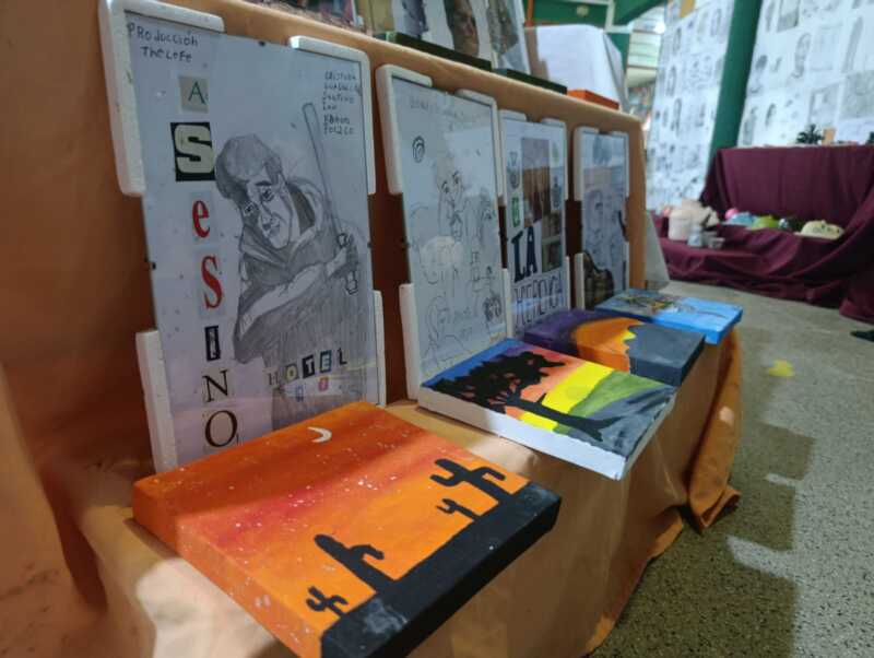 Jóvenes del B.O.P. N.º 9 muestran su talento en la Muestra Anual de Artes y Cerámica 20 muestra anual BOP 9 21 - 19