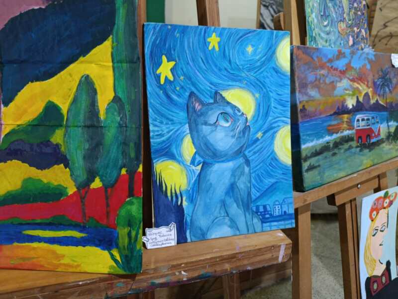 Jóvenes del B.O.P. N.º 9 muestran su talento en la Muestra Anual de Artes y Cerámica 10 muestra anual BOP 9 5 - 9