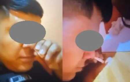 Colonia Aurora: Investigan a un Policía de Misiones se grabó aspirando cocaína en la comisaría policia