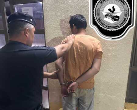 policia herido en garupa - 2