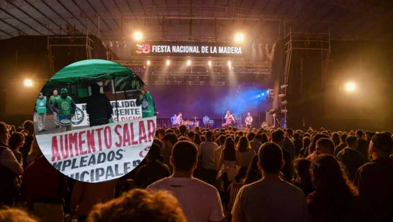 Piden informes a intendente de San Vicente: “¿Cómo hay tanta plata para la Fiesta de la Madera y no para sueldos?” san vicente