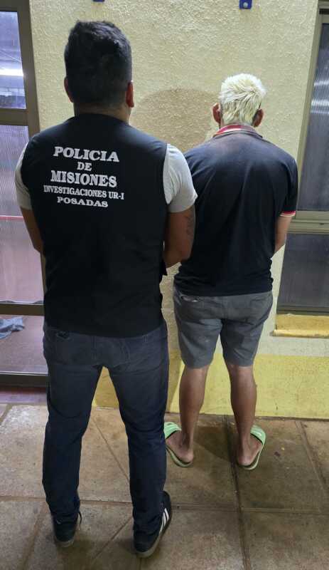 Posadas: “Lucas la Crema” se hacía los claritos cuando lo detuvieron por robar autopartes 1 robo posadas