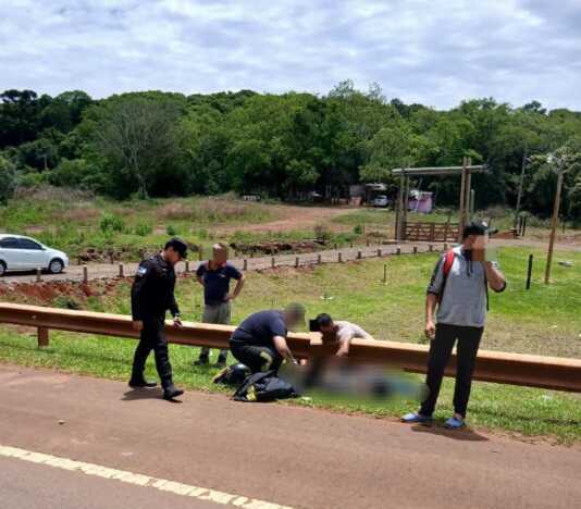 Tragedia en Salto Encantado: motociclista falleció en un choque en la ruta nacional 14 salto encantado