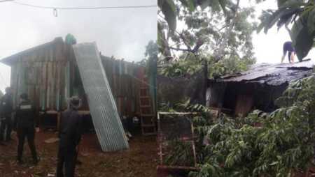 Temporal en Misiones: 10 familias asistidas en Posadas y voladuras de techo afectaron otra decena de hogares temporal en Misiones 7 11 - 1