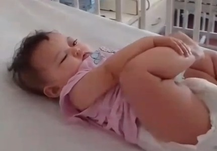 Todos por Wendy: piden colaboración para una bebé que sufre neuroblastoma Wendy