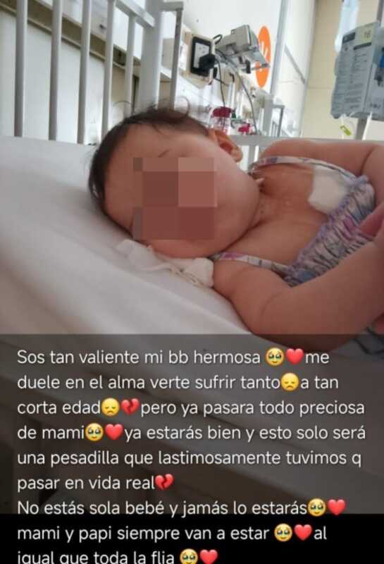 Todos por Wendy: piden colaboración para una bebé que sufre neuroblastoma 3 wendy 3 - 2