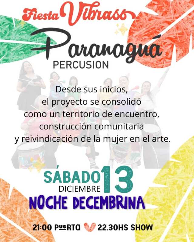 Fiesta Vibrass presenta “Noche Decembrina” en el Galpón de la Murga 6 587659794 17972073404986131 8193617322207853995 n - 5