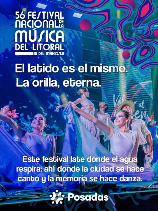 Qué hacer en Posadas: Festival del Litoral, trajes alegóricos y ballet solidario