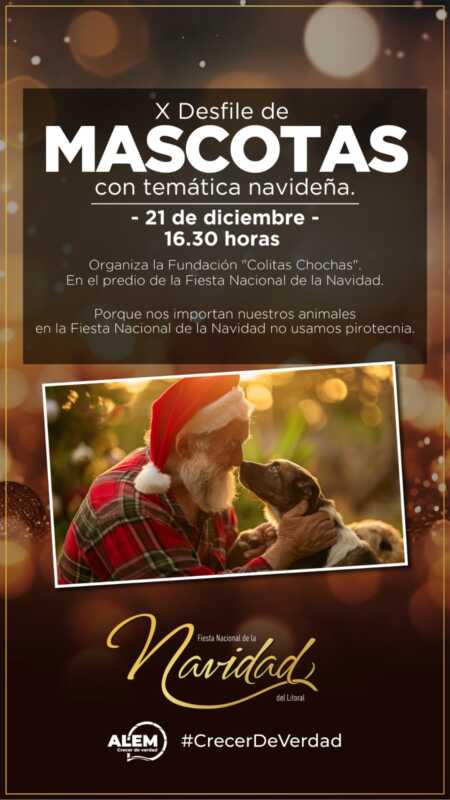 Fiesta Nacional de la Navidad en Alem: toda la familia disfrutará de talleres, música y desfile de mascotas