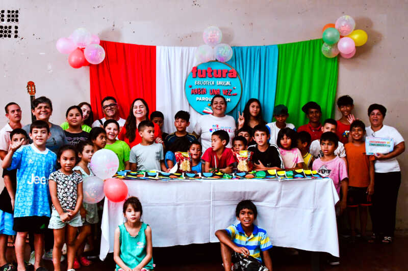 Bibliotecas Futura, un refugio educativo que asistió a más de 150 chicos en Posadas Bibliotecas Futura Posadas