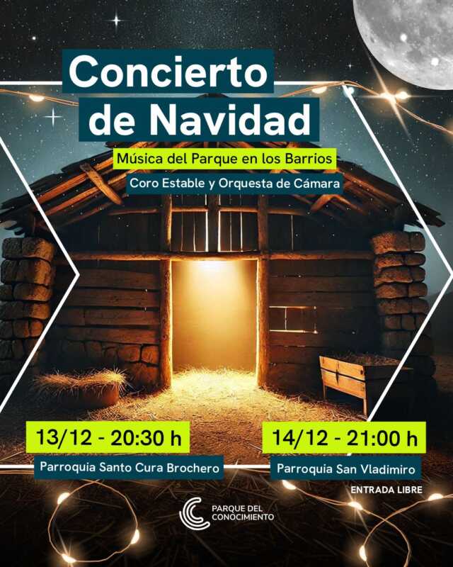 Coro y Orquesta del Parque del Conocimiento en dos conciertos de Navidad
