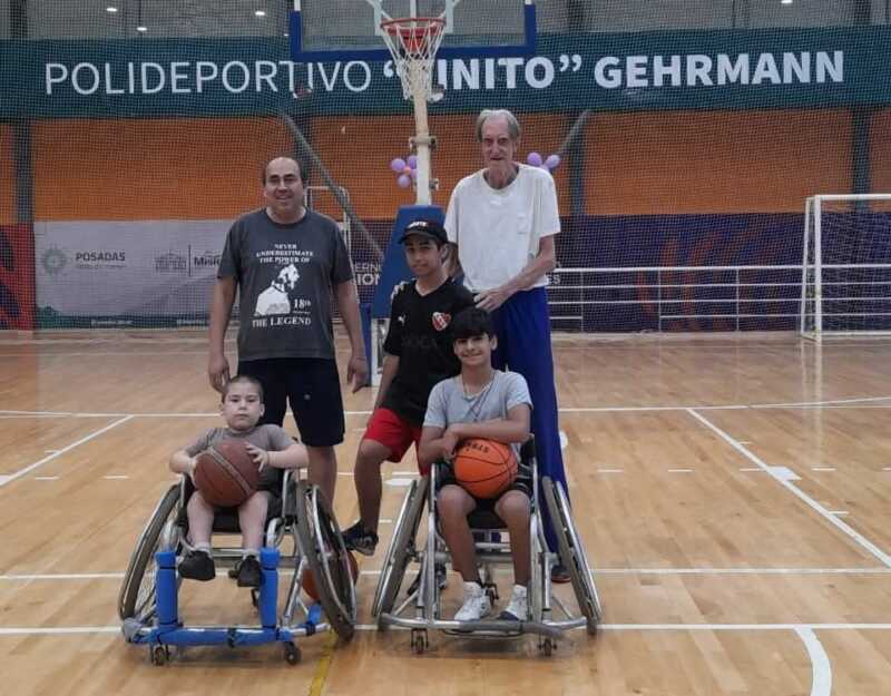 Carlos Castro destacó el crecimiento del básquet adaptado en Misiones 5 básquet adaptado - discapacidad - Misiones,