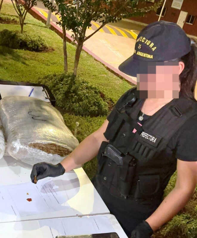 Garupá: incautaron droga valuada en más de 500 millones de pesos 2 Garupá