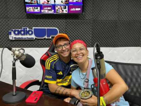 Lau y Seba, la pareja misionera que emprendió su peregrinación en bicicleta hacia la Virgen de Itatí.