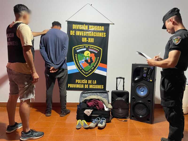 Operativos simultáneos en Misiones: varios detenidos y elementos recuperados Misiones
