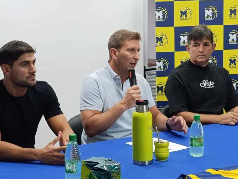 Bartolomé Mitre ratificó la continuidad de Miguel Salinas al frente del primer equipo 1 Mitre