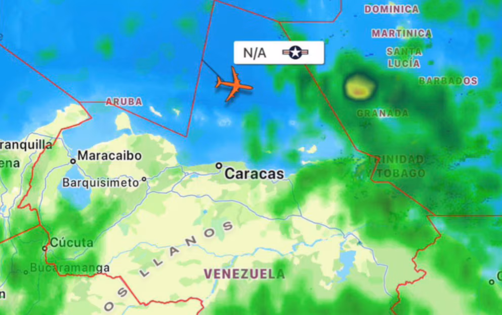 Tensión en el Caribe: bombarderos B-52 de EE.UU. sobrevolaron cerca de Venezuela 2 EE.UU. envía B-52 al Caribe y aumenta la presión sobre Venezuela