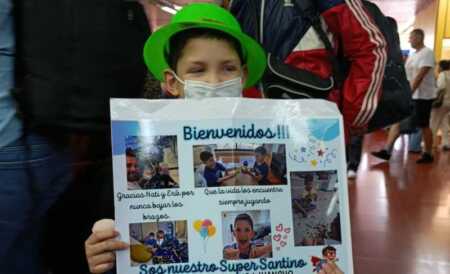 Santino regresó a Misiones para pasar las fiestas de fin de año: “Estoy feliz” Santino