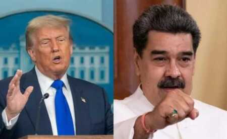 Trump habló con Maduro en medio de la fuerte tensión entre Estados Unidos y Venezuela Trump - Maduro