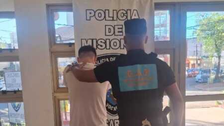 Posadas violenta: Detuvieron a un joven que atacó a golpes a un chofer de colectivo posadas golpeó a un colectivero