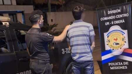 Oberá: detuvieron a un hombre acusado de agredir a un motociclista y robar en una vivienda robo y agresión en Oberá