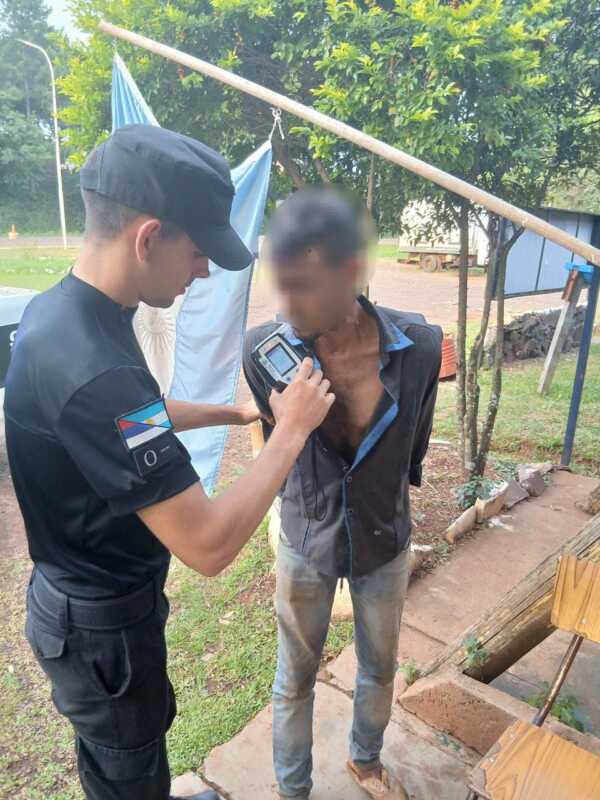 Salto Encantado: tenía 3,81 de alcohol en sangre, se peleó con la policía y terminó detenido 3 WhatsApp Image 2025 12 08 at 07.25.52 - 2