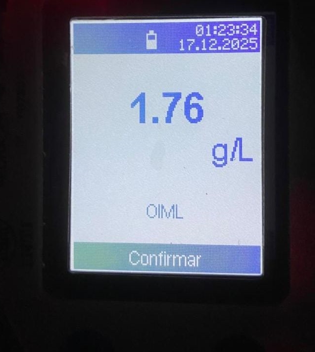 Eldorado: Conducía alcoholizado y chocó contra un guardarraíl en la Ruta Nacional 12 3 WhatsApp Image 2025 12 17 at 11.42.52 - 2