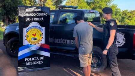 Oberá: Intentaron huir con combustible robado y fueron interceptados por la Policía Oberá