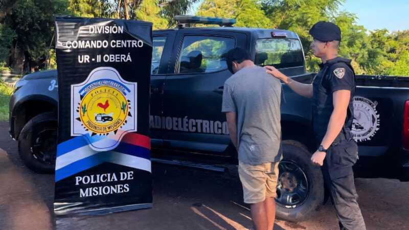 Oberá: Intentaron huir con combustible robado y fueron interceptados por la Policía Oberá