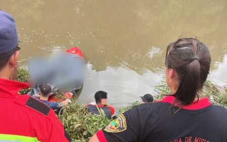 Hallaron el cuerpo del joven desaparecido en el arroyo Ñacanguazú desaparecido en el arroyo Ñacanguazú