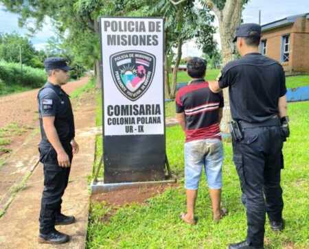 La víctima fue derivada de urgencia a Posadas debido a la gravedad de la herida sufrida en la mano izquierda.
