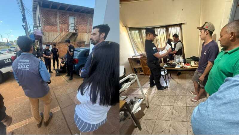 Allanaron al policía sospechado de facilitar fuga en una comisaría de Irigoyen irigoyen