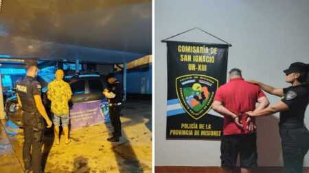 Misiones: dos conductores alcoholizados fueron demorados tras siniestros viales.
