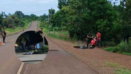 Dos despistes de motocicletas dejaron heridos en rutas provinciales de Misiones despistes con heridos rutas Misiones 24 12 - 1