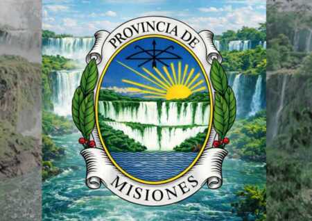 El Escudo de Misiones fue creado por decreto-ley el 30 de diciembre de 1959 y representa la identidad histórica, social y productiva de la provincia.