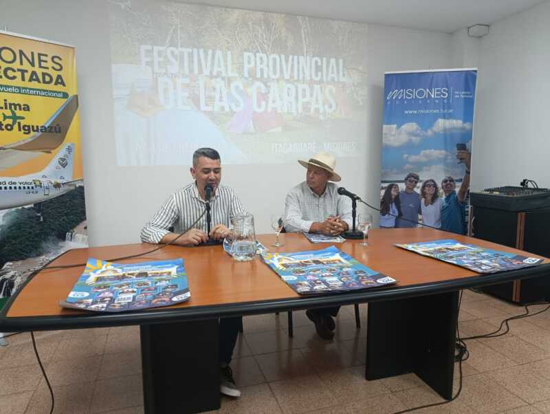 Presentaron el 33° Festival Provincial de las Carpas en Itacaruaré 2 festival carpas itacaruare 1 - 1