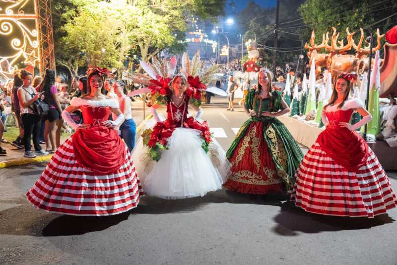 En el primer fin de semana, más de 40 mil personas visitaron la Fiesta de la Navidad en Alem 5 navidad en alem