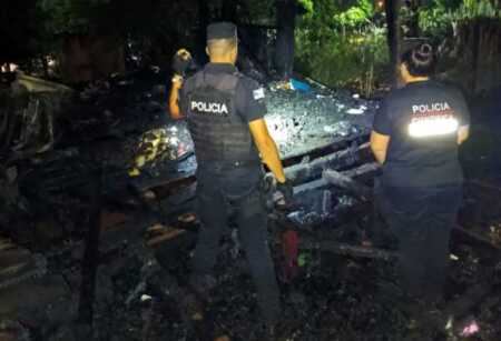Incendio fatal causó la muerte de un niño de tres años en El Soberbio El Soberbio incendio