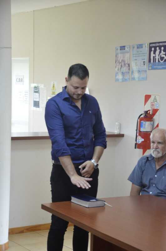 Al cierre del año Cristhian Becker asumió como intendente de Dos Arroyos 2 juramento cristian becker - 1