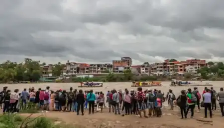 Salta: suspendieron las lanchas por la crecida del Bermejo y colapsó el paso a Bolivia md - 1