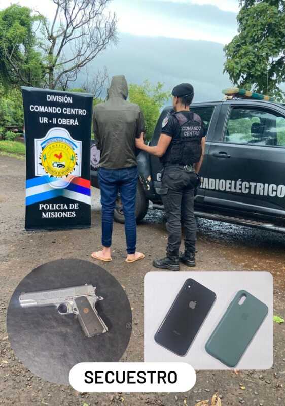 “Beby” nuevamente tras las rejas: cayó en Oberá por tres robos calificados cometidos en diciembre 3 El sospechoso fue arrestado en inmediaciones de las calles Brasil y Maipú y quedó a disposición de la Comisaría Seccional Primera.