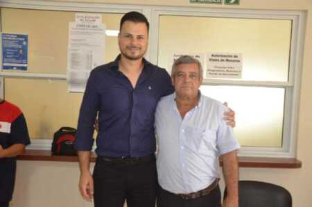 rosario y Cristhian Becker