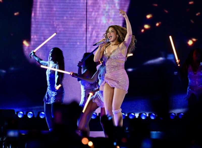 Shakira cerró un 2025 histórico en Argentina con siete shows agotados 5 shakira