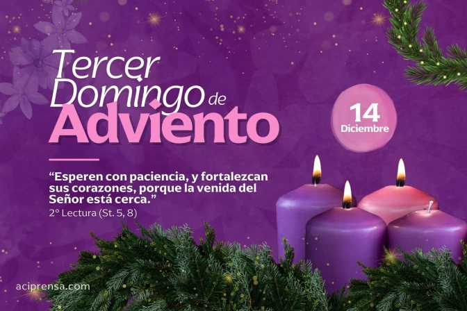 Domingo de Gaudete 2025: Todo sobre la alegría del Tercer Domingo de Advient