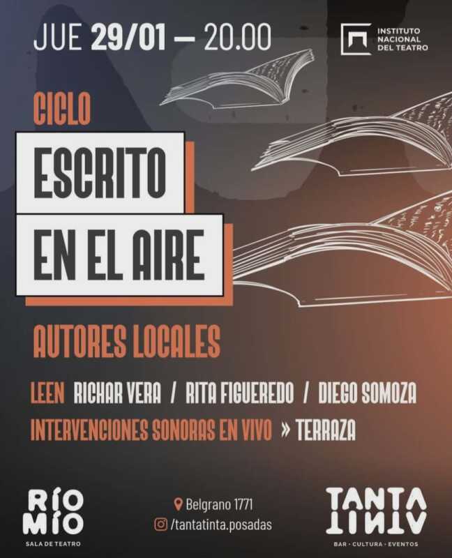 Cine, literatura y música en vivo: la agenda cultural del jueves 29 4 622369237 1322666909901213 505381730273755148 n - 3