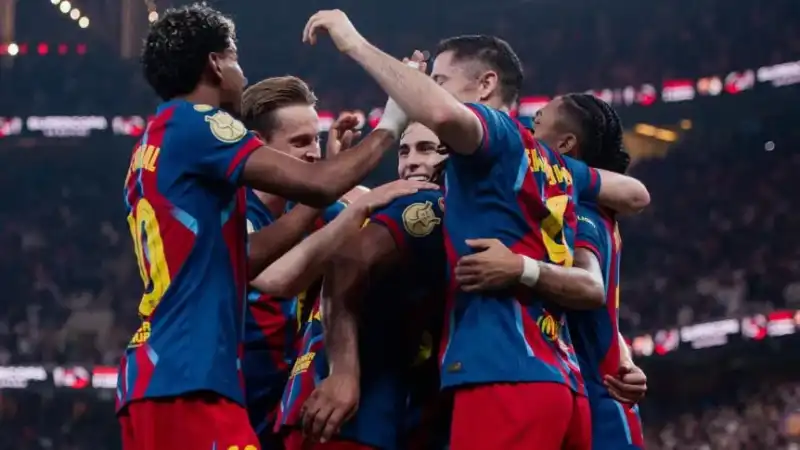 Barcelona se impuso ante Real Madrid y conquistó la Supercopa Barcelona