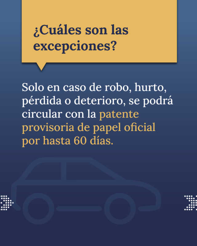 Circular sin patente: cuánto cuesta la multa por esta infracción considerada "grave" 8 CIRCULAR SIN PATENTE 5 - 7