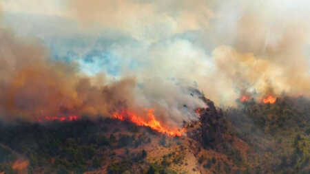 Chubut: el fuego ya arrasó más de 40 mil hectáreas y la emergencia se agrava Chubut