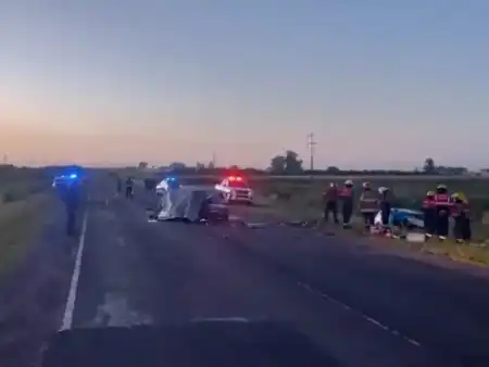 Madrugada fatal en Entre Ríos: tres muertos tras un choque frontal en la Ruta 20 Entre Ríos